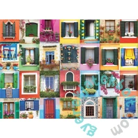 EuroGraphics 1000 db-os puzzle - Mediterranean Windows (6000-5350)