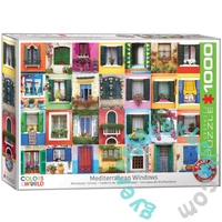 EuroGraphics 1000 db-os puzzle - Mediterranean Windows (6000-5350)