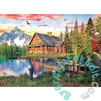 EuroGraphics 1000 db-os puzzle - The Fishing Cabin, Dominic Davison (6000-5376)