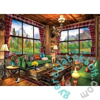 EuroGraphics 1000 db-os puzzle - Cozy Cabin, Dominic Davison (6000-5377)