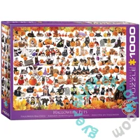 EuroGraphics 1000 db-os puzzle - Halloween pets (6000-5416)