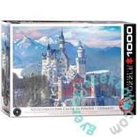 EuroGraphics 1000 db-os puzzle - Neuschwanstein Castle, in Winter (6000-5419)