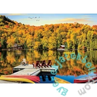 EuroGraphics 1000 db-os puzzle - Lakeside Cottage, Quebec (6000-5427)