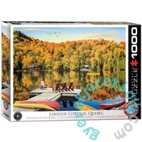 EuroGraphics 1000 db-os puzzle - Lakeside Cottage, Quebec (6000-5427)