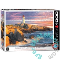 EuroGraphics 1000 db-os puzzle - Peggy's Cove Lighthouse, Nova Scotia (6000-5437)