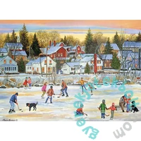 EuroGraphics 1000 db-os puzzle - Evening Skating, Bourque (6000-5439)