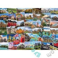 EuroGraphics 1000 db-os puzzle - Globetrotter, United Kingdom (6000-5464)