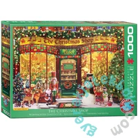 EuroGraphics 1000 db-os puzzle - The Christmas Shop, Garry Walton (6000-5521)
