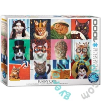 EuroGraphics 1000 db-os puzzle - Funny Cats, Lucia Heffernan (6000-5522)