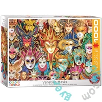 EuroGraphics 1000 db-os puzzle - Venice Carnival Masks (6000-5534)
