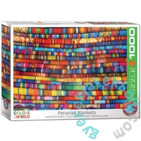 EuroGraphics 1000 db-os puzzle - Peruvian Blankets (6000-5535)