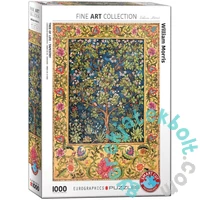 EuroGraphics 1000 db-os puzzle - Tree of Life Tapestry by William Morris - Fine Art Collection (6000-5609)