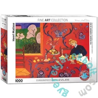 EuroGraphics 1000 db-os puzzle - Harmony in Red by Henry Matisse - Fine Art Collection (6000-5610)