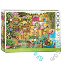EuroGraphics 1000 db-os puzzle - Flower Pots Fence (6000-5774)