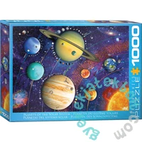 EuroGraphics 1000 db-os puzzle - Planets of the Solar System (6000-5823)