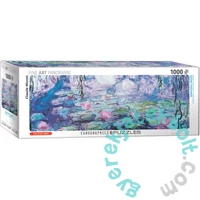 EuroGraphics 1000 db-os Panoráma puzzle - Waterlilies, Monet - Detail (6010-4366)