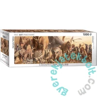EuroGraphics 1000 db-os Panoráma puzzle - Dinosaurs, Haruo Takino (6010-4650)