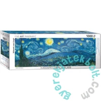EuroGraphics 1000 db-os Panoráma puzzle - Starry Night Panorama, Van Gogh (6010-5309)