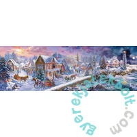EuroGraphics 1000 db-os Panoráma puzzle - Holiday at the Seaside (6010-5318)