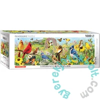 EuroGraphics 1000 db-os Panoráma puzzle - Garden Birds (6010-5338)