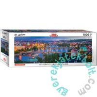 EuroGraphics 1000 db-os Panoráma puzzle - AirPano - Prague, Czech Republic (6010-5372)