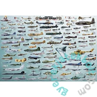 EuroGraphics 2000 db-os puzzle - Evolution of Military Aircraft (8220-0578)