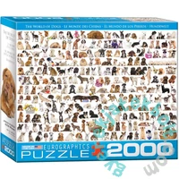EuroGraphics 2000 db-os puzzle - The World of Dogs (8220-0581)