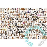 EuroGraphics 2000 db-os puzzle - The World of Dogs (8220-0581)