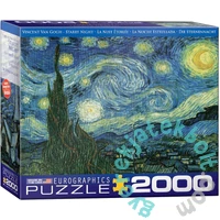EuroGraphics 2000 db-os puzzle - Starry Night, Van Gogh (8220-1204)
