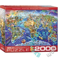 EuroGraphics 2000 db-os puzzle - Crazy World (8220-5343)