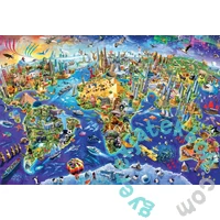 EuroGraphics 2000 db-os puzzle - Crazy World (8220-5343)