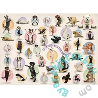 EuroGraphics 300 db-os XL puzzle - Yoga Puppies (8300-0992)