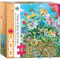 EuroGraphics 300 db-os XL puzzle - Pick-a-Boo Kittens (8300-5368)