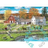EuroGraphics 300 db-os XL puzzle - Farm by the Lake (8300-5382)