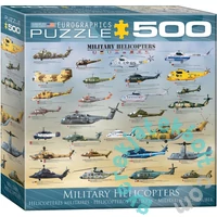 EuroGraphics 500 db-os puzzle - Military Helicopters (8500-0088)