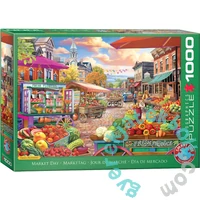 EuroGraphics 1000 db-os puzzle - Main Street Market Day (6000-5860)