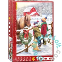 EuroGraphics 1000 db-os puzzle - Christmas Pony (6000-5638)