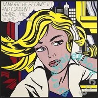 EuroGraphics 1000 db-os puzzle - Fine Art Collection - M-Maybe by Roy Lichtenstein (6004-6192)