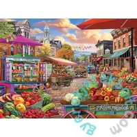EuroGraphics 1000 db-os puzzle - Main Street Market Day (6000-5860)
