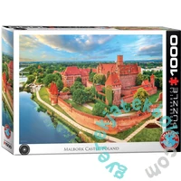 Eurographics 1000 db-os puzzle - Malbork Castle, Poland (6000-6173)