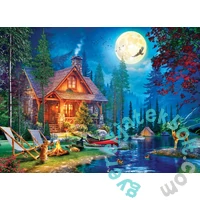 Eurographics 1000 db-os puzzle - Moon Lake Cabin (6000-6140)