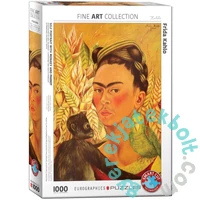 Eurographics 1000 db-os puzzle - Self Portrait with Monkey and Parrot (6000-6170)