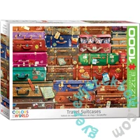 EuroGraphics 1000 db-os puzzle - Travel Suitcases (6000-5468)