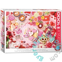 Eurographics 1000 db-os puzzle - Valentine's Table (6000-6114)