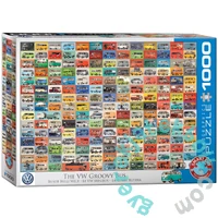 Eurographics 1000 db-os puzzle - Volkswagon Groovy Bus (6000-0783)