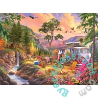 EuroGraphics 1000 db-os puzzle - VW Bus - Campers Paradise (6000-5866)