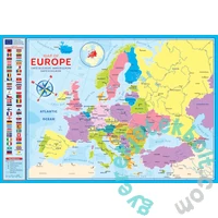 EuroGraphics 200 db-os puzzle - Map of Europe (6200-5374)