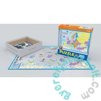 EuroGraphics 200 db-os puzzle - Map of Europe (6200-5374)