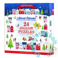 EuroGraphics Adventi kalendárium puzzle - Christmas Town - 24 x 50 db (9924-5805)