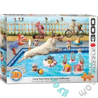 EuroGraphics 300 db-os 3D Lenticular puzzle - Crazy Pool Day by Lucia Heffe (6331-5878)